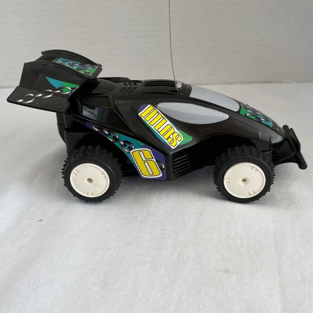 Vintage Nikko Atlas 6 and Panther Turbo Racer RC Car Lot with Controllers‎ 27MHz
